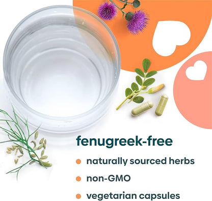 UpSpring Milkflow Breastfeeding Supplement Capsules 60 Capsules