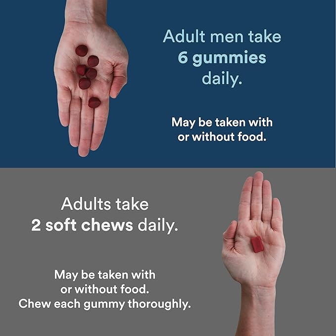 SmartyPants Multivitamin for Men & Mineral 3 Fish CoQ10 and 30 Day
