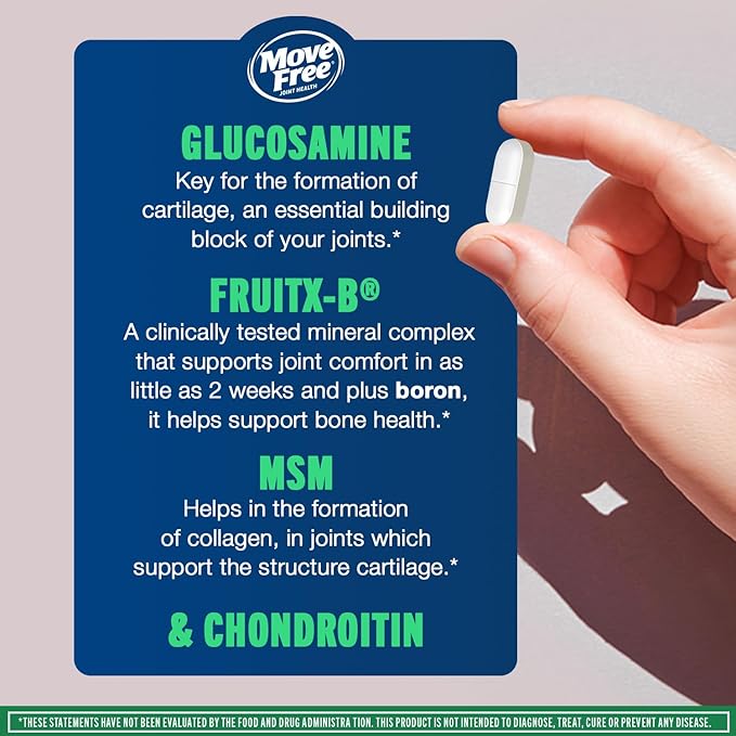 Move Free Advanced Plus MSM 120 Count 2)