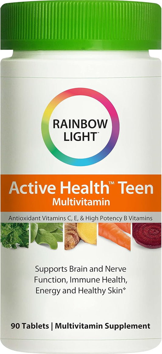 Rainbow Light Multivitamin for Teens, Vitamin 90 Tablets