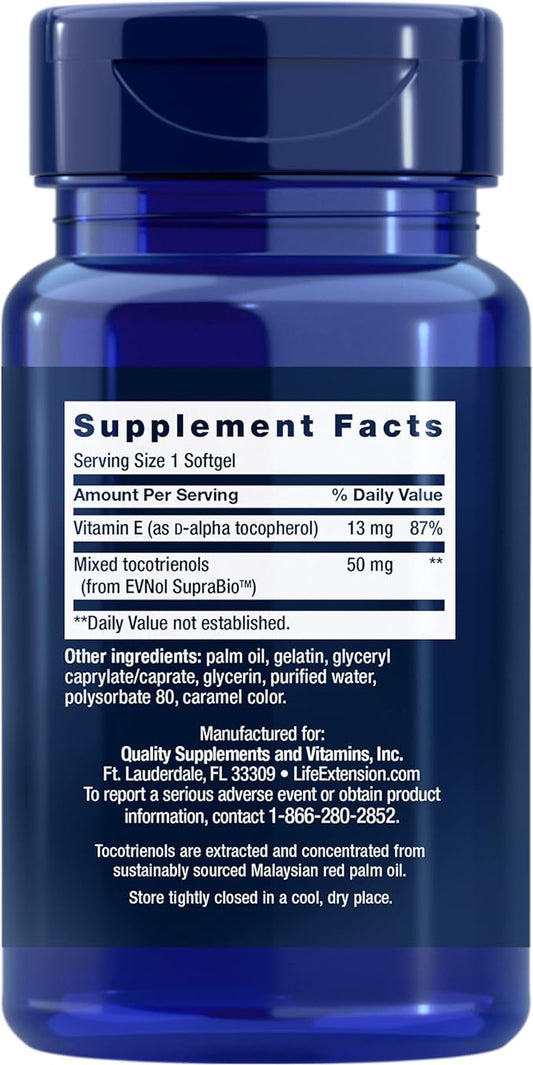 Life Extension Super Absorbable Tocotrienols – 60 Softgels