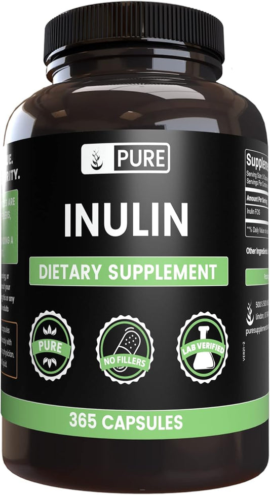 Pure Original Ingredients Inulin (365 Capsules)