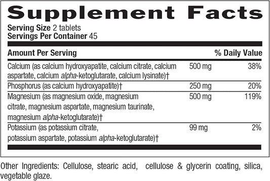 Country Life Calcium-Magnesium-Potassium 90 Tablets