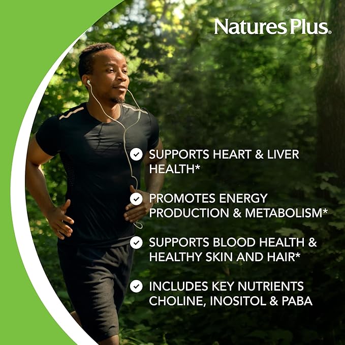 Nature's Plus Super B-50 Balanced B-Complex 180 Vegetarian