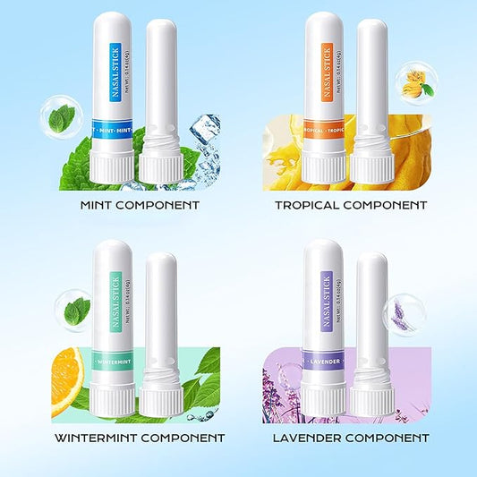 Nasal Stick (4 Pack), Portable Nasal