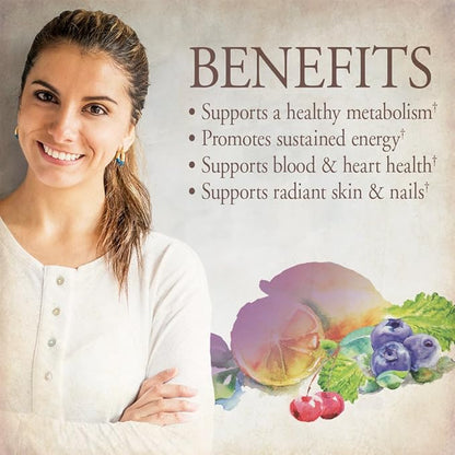 Garden of Life Organics Multivitamin for Women 60 Tablets,
