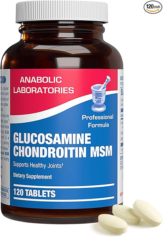 Anabolic Laboratories Glucosamine Chondroitin MSM Joint 120 Tablets