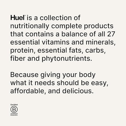 Huel Black Edition Ready-to-Drink | Strawberry Banana Meal Replacement Shake | 35g High Protein Drink | 27 Vitamins & Minerals, Vegan, Gluten Free | Plant Based | Low Sugar | 16.9 Fl Oz, 12 Pack