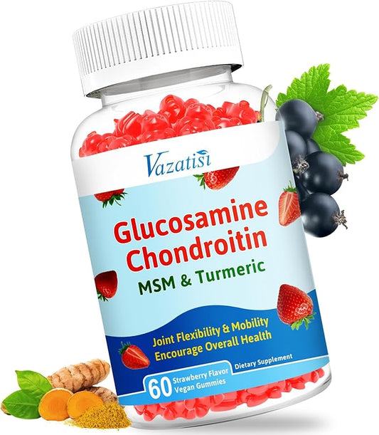 High Bioavailable Glucosamine Chondroitin Gummies 60 Gummies