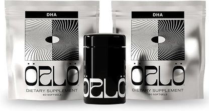 DHA - Vegan DHA Omega 3 Omega3s - Omega-3 Oil (120 Mini