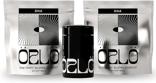 DHA - Vegan DHA Omega 3 Omega3s - Omega-3 Oil (120 Mini