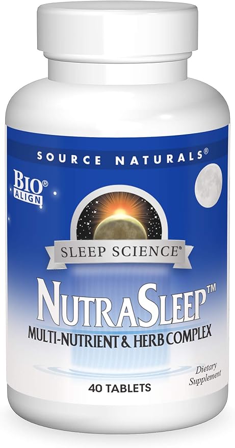 Source Naturals Sleep Science NutraSleep 40 Tablets