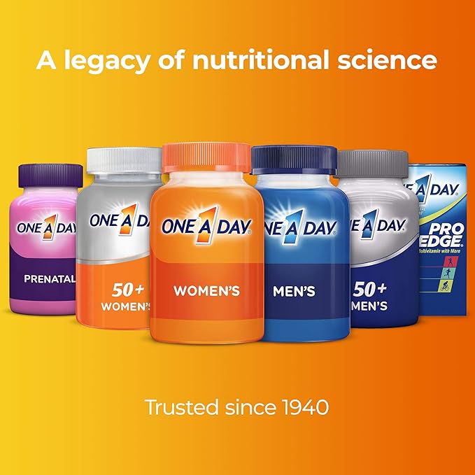 One A Day Women’s Multivitamin, Supplement B12, Biotin, 100 count