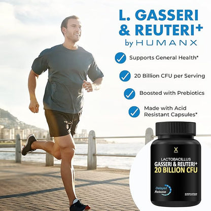 Lactobacillus Gasseri & Reuteri+ 20 Billion