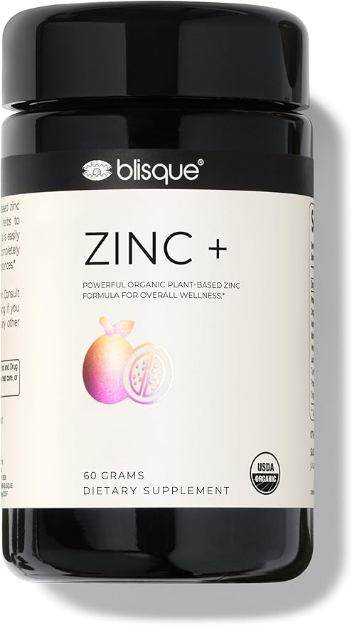 Blisque – Organic Zinc Supplement Sourced 60 Grams