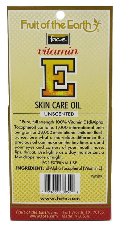 Fruit Of The Earth Vitamin-E Oil 0.5oz.