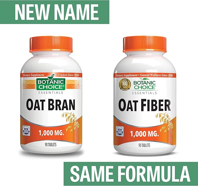 Botanic Choice Oat Fiber 90 Tablets (1000mg)