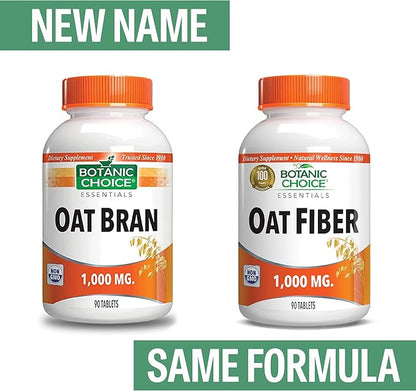 Botanic Choice Oat Fiber 90 Tablets (1000mg)
