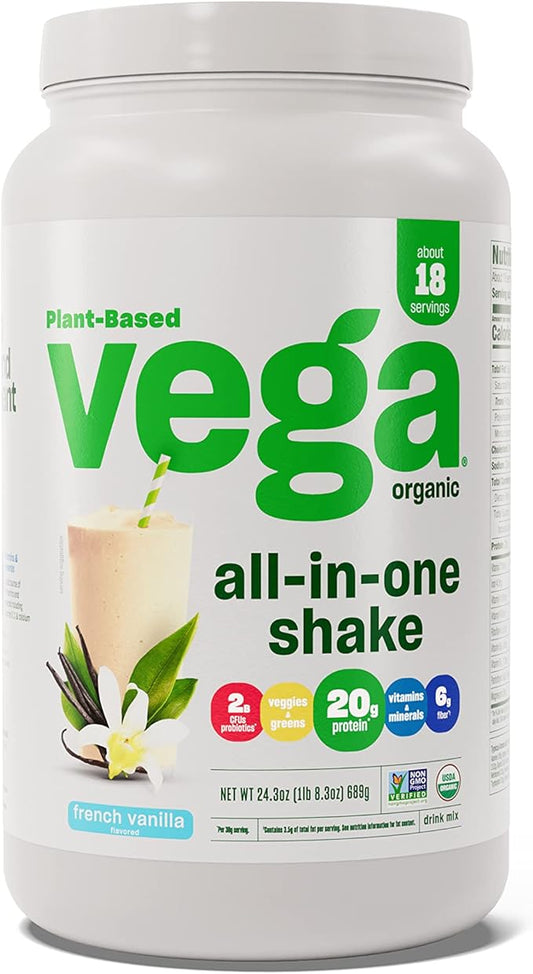 Vega Organic All-in-One Vegan Protein Powder, 1.5 lbs