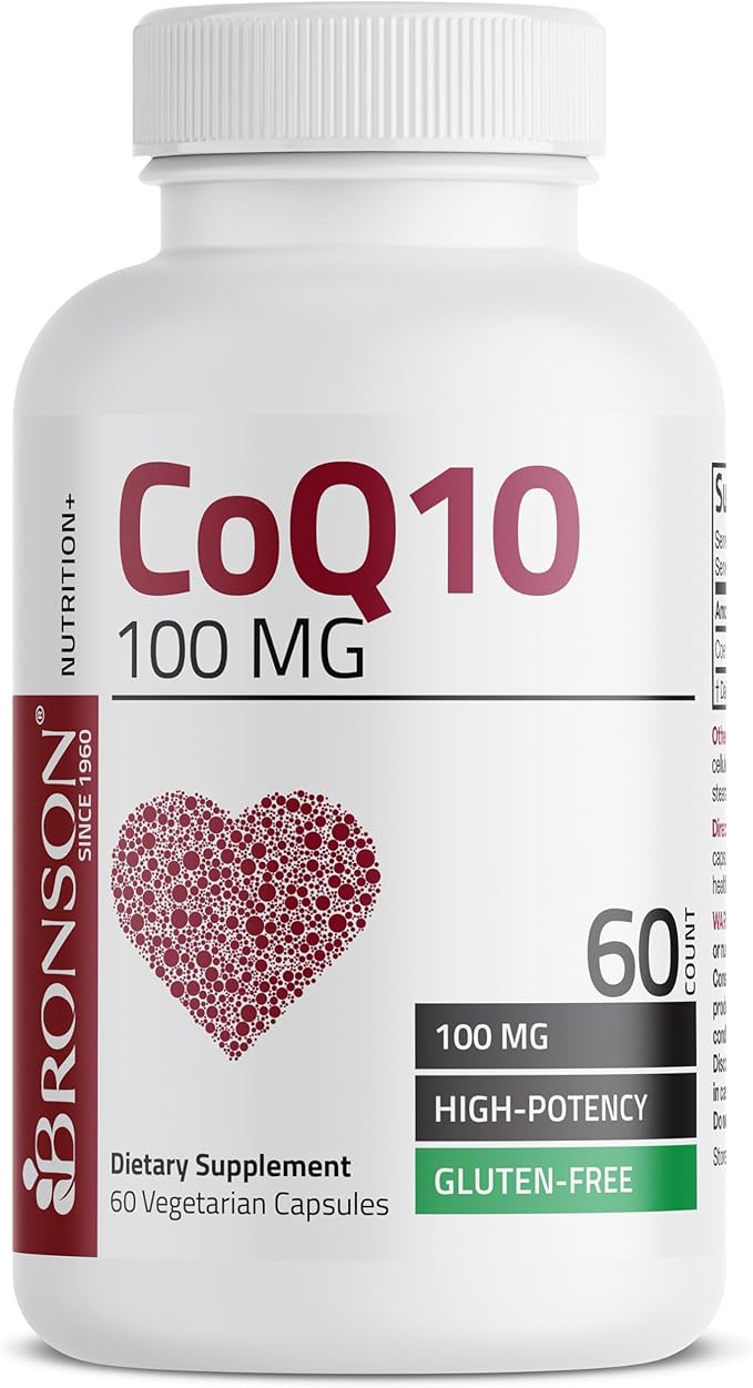 Bronson CoQ10 100 MG High Potency 60 Vegetarian