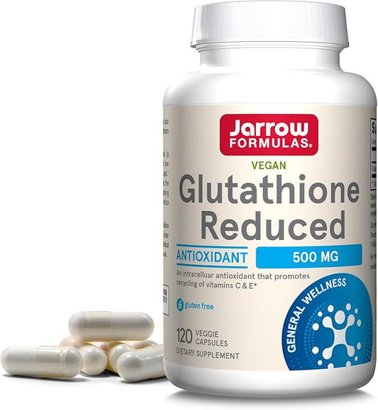 Jarrow Formulas Glutathione Reduced 500 mg 120 Veggie