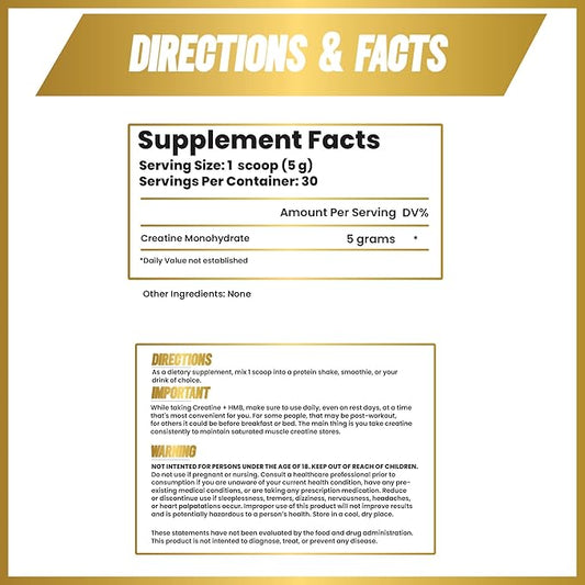 Creatine Powder for Men - Creatine for Men - Muscle Builder for Men - Creatine - Creatine Monohydrate - Creatine Powder - Creatine Monohydrate Powder - Creatine Monohydrate for Men - 30 Servings