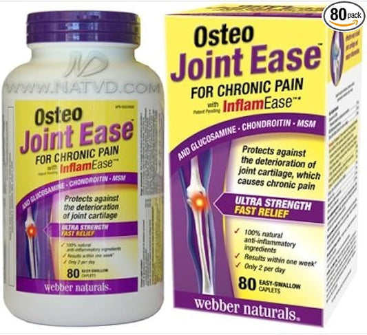 Webber Naturals Osteo Joint Ease™ 80 easy-swallow