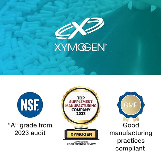 XYMOGEN OmegaPure 820 Omega-3 Supplement (120 Small