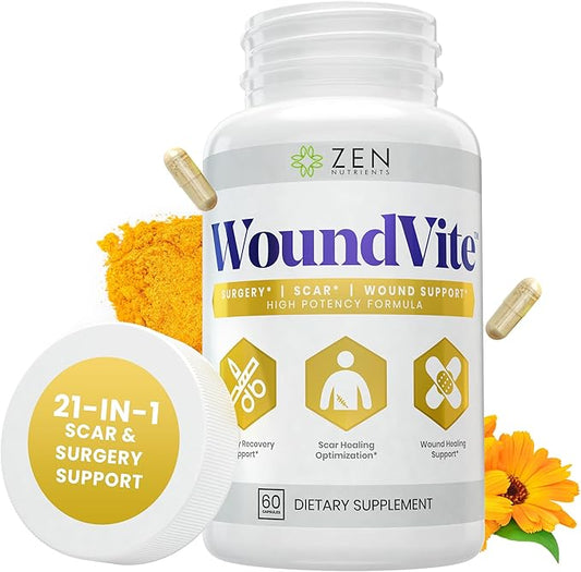 Zen Nutrients WoundVite Pre & Post 60 Vegan