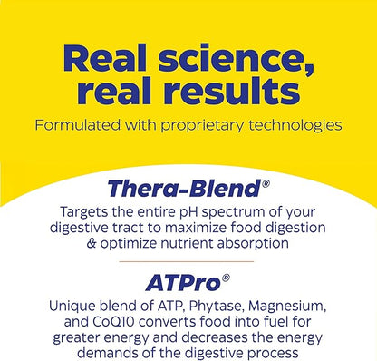 Enzymedica Digest Gold + ATPro Maximum Strength Digestive Enzymes | Prevents Bloating Gas & Indigestion, Natural Digestion Support, Multi Enzyme Amylase, Protease, Lipase & Lactase, 90 Capsules