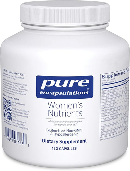 Pure Encapsulations Women's Nutrients 40 to 180 Capsules