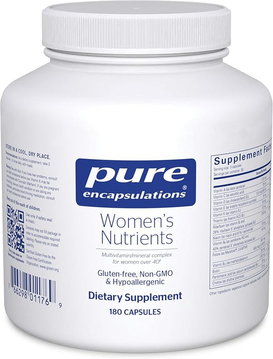 Pure Encapsulations Women's Nutrients 40 to 180 Capsules