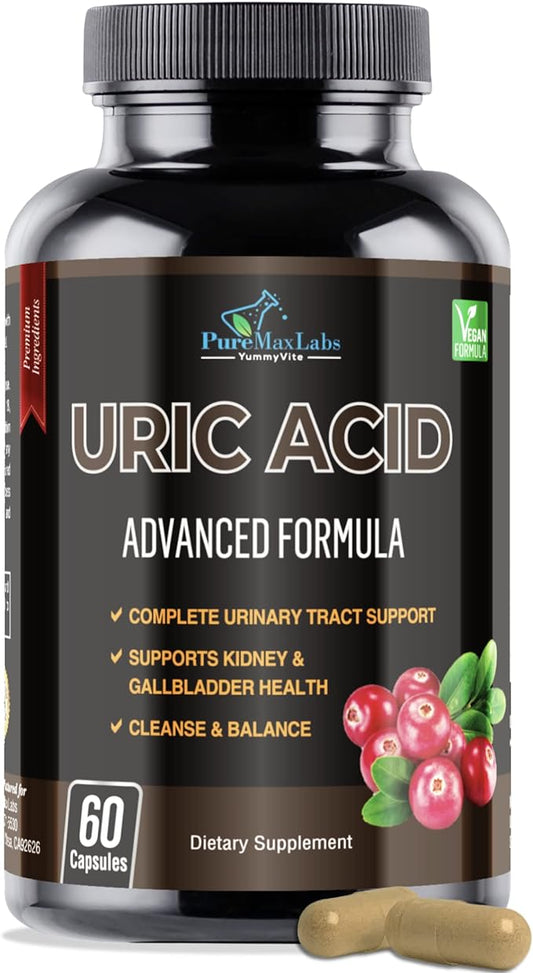 Uric Acid Advanced Formula – Kidney, 60 Capsules