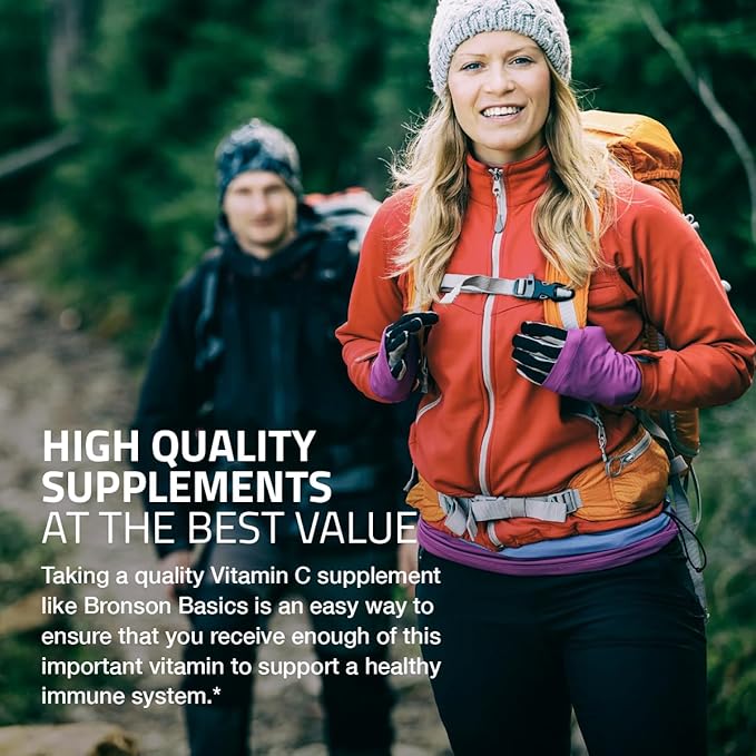 Bronson Vitamin C 500 MG Supports 250 Vegetarian