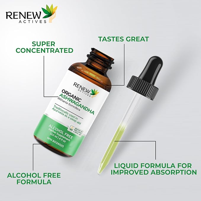 Renew Actives Ashwagandha Liquid 120 ml