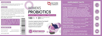 Probiotics for Women Digestive Health, 100 90 Veggie