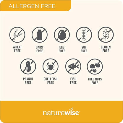 NatureWise Vitamin D3 5000iu, B12 1000mcg