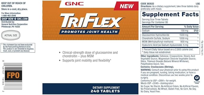 GNC TriFlex 2 Pack