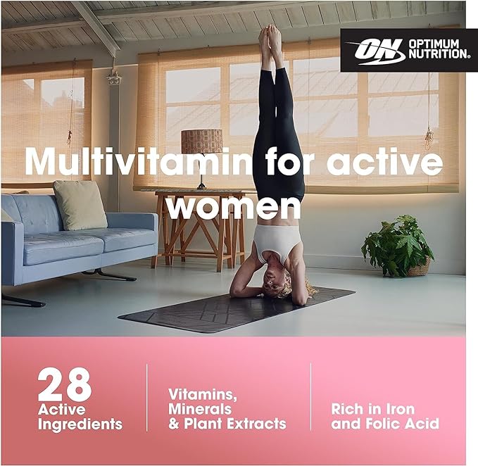 Optimum Nutrition Opti-Women Daily Multivitamin 30 Day 60 Count,