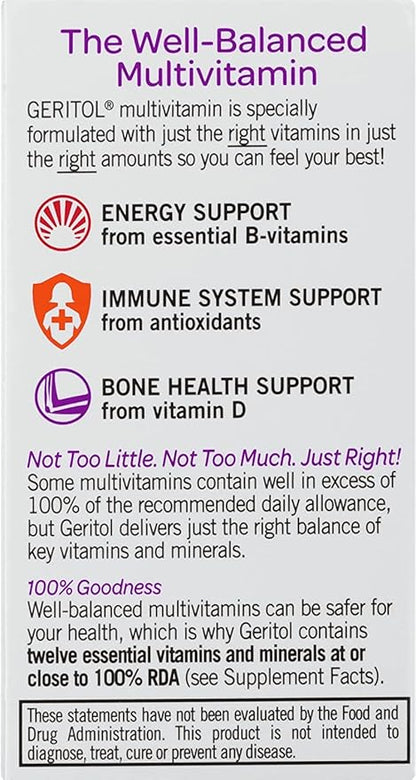 Geritol Multivitamin 100 tab (formerly called Geritol Complete - same product!)