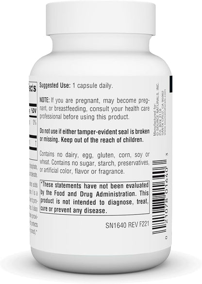 Source Naturals Glutathione, Supplement for Liver 250mg - 60 Capsules
