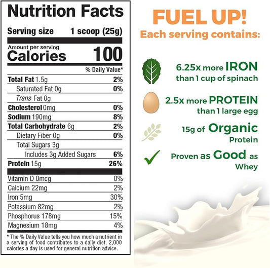 Raw Pea Protein Powder, Vegan Plant 2 Pound 1)