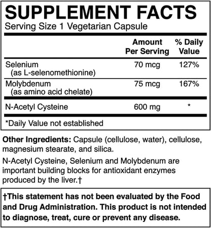 NAC 600 mg for Lung Health,