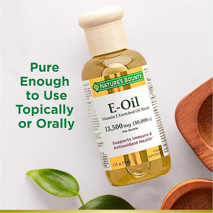 Nature’s Bounty Vitamin E Oil, Supports 30,000IU Vitamin 2.5 fl