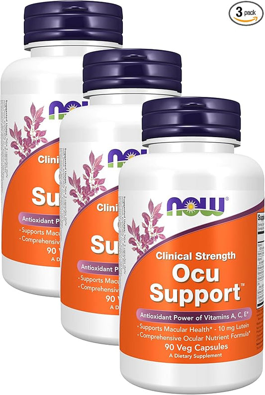 NOW Supplements, Ocu Support™with FloraGLO® Lutein, 90 Veg 3)