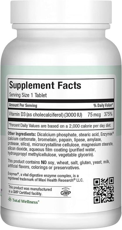 D3 3000 (180 Tablets, Tablets)