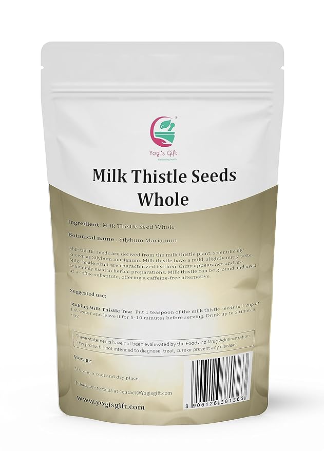 Milk Thistle Seeds 1 LB (Whole)