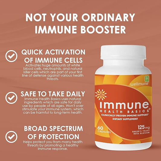 Ultra Strength Immunity 60 Capsules, 125 mg