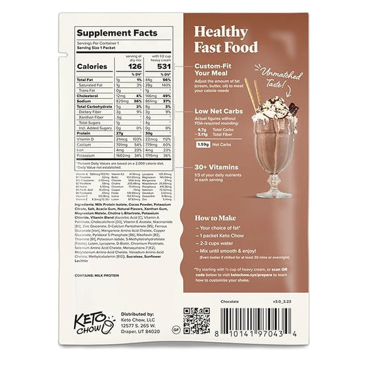 Keto Chow Chocolate