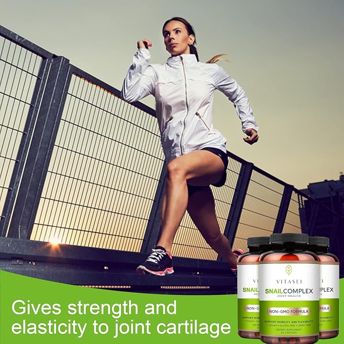 Snail Complex with Glucosamine, Chondroitin, MSM, 60 Capsules 3)